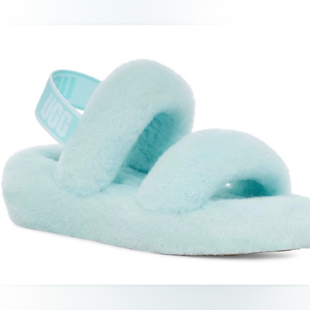 UGG Oh Yeah Slippers in Oasis Blue